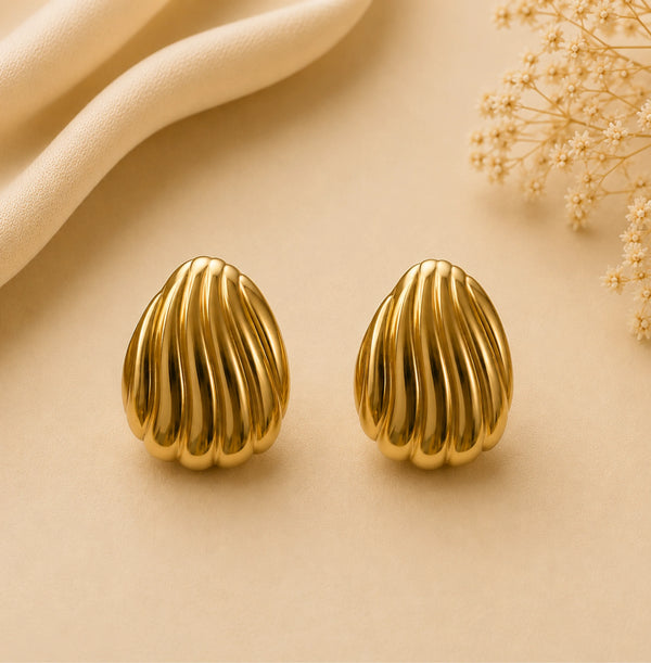 Shell-Shaped Earrings