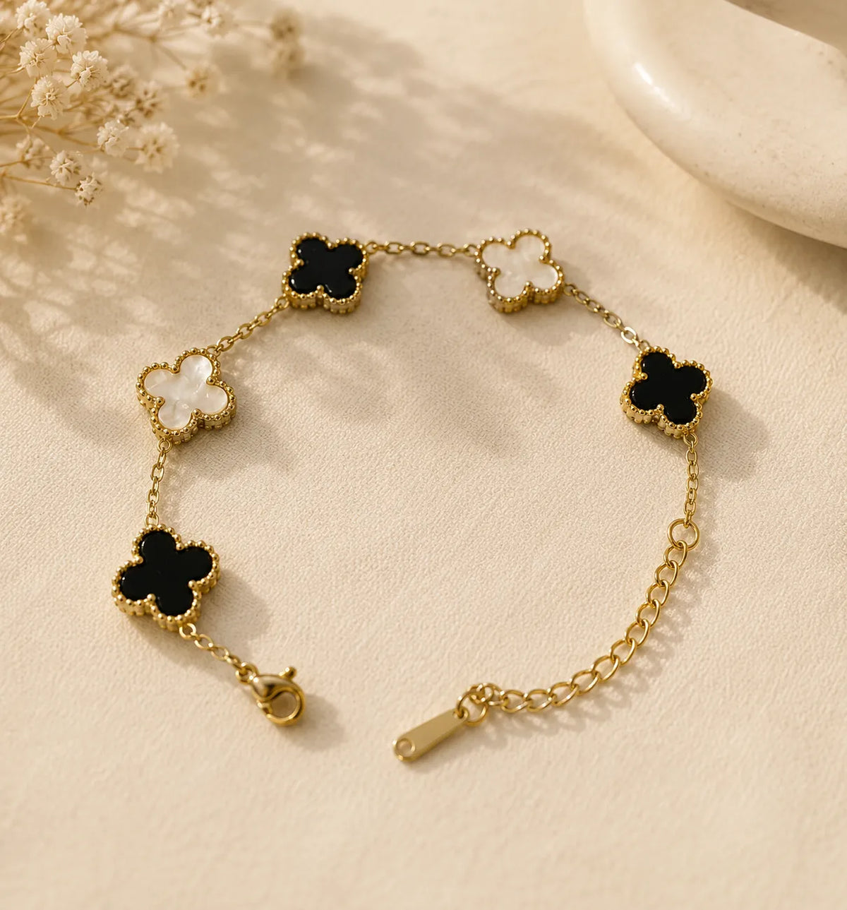 Clover Charm Bracelet