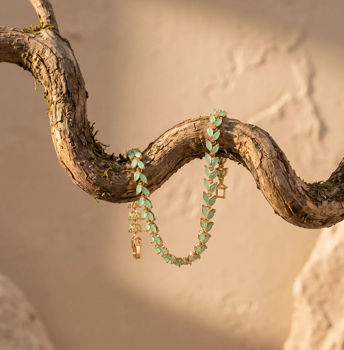 MarquiseCutLeafTennisBracelet