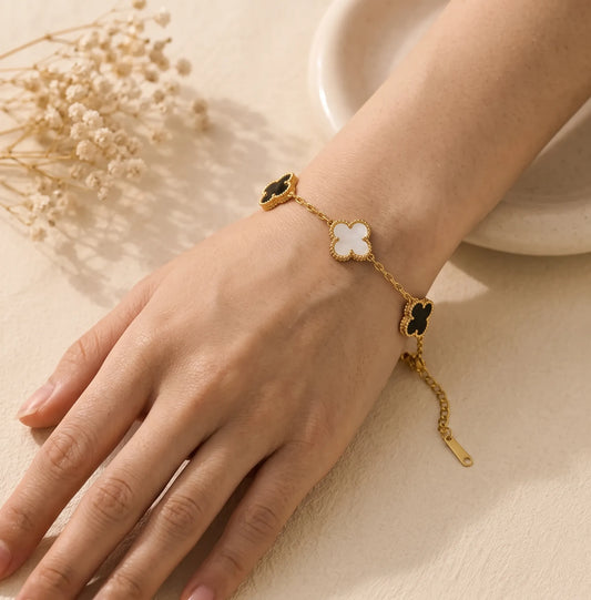 Clover Charm Bracelet