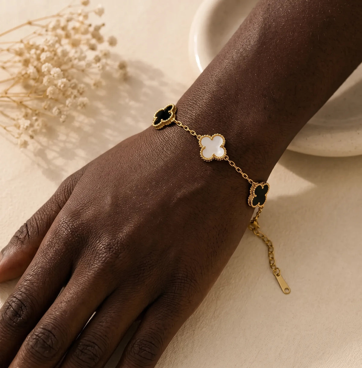Clover Charm Bracelet