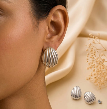 Shell-Shaped Earrings