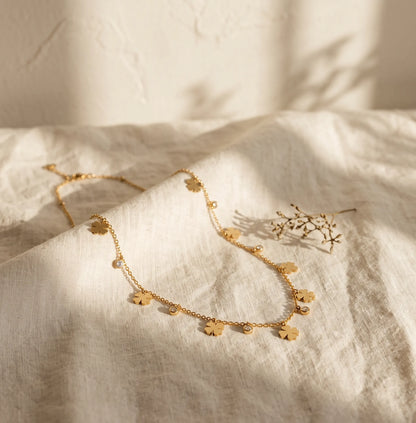 Multi-CharmCloverNecklace